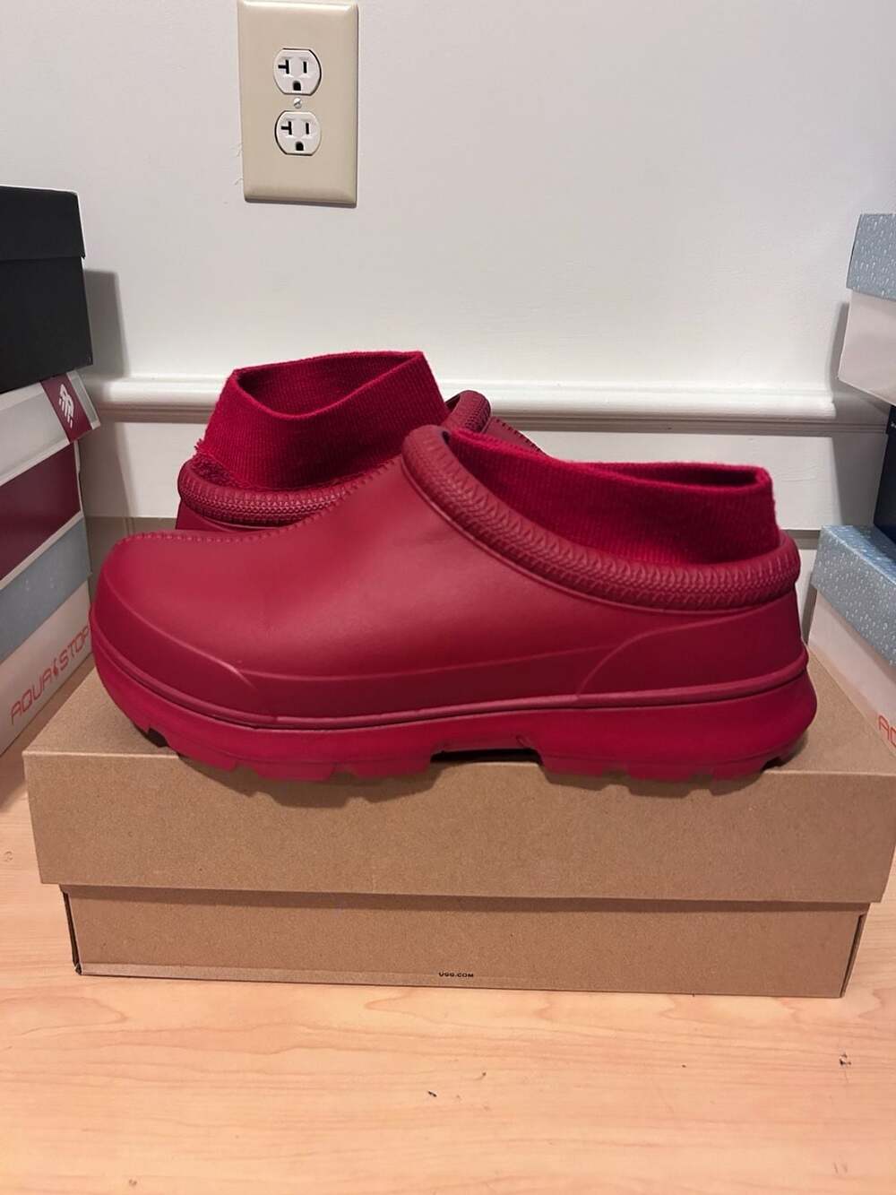 UGG W Tasman X Clogs Red Size 12